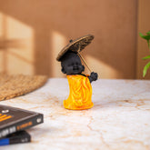 Golden Glow Buddha Statue|Yellow StatuePositive Energy|Perfect Home Decor|Thoughtful Gift Option| Premium Packaging