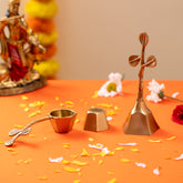 brass puja kit