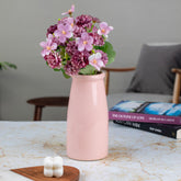 Pink Women Flower Decor Vase