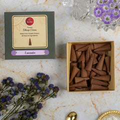 Dhoop Cones (Lavender Flavor)