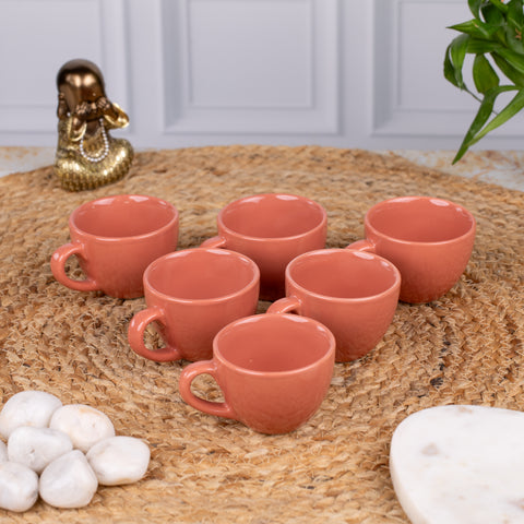 Ceramic Espresso cups (Set of 2) | Pastel Pink