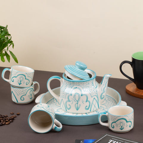 Ceramic tea kettle set