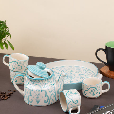 Ceramic tea kettle set