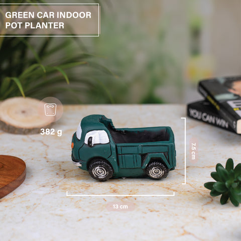 Green Truck Indoor Pot