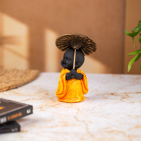 Golden Glow Buddha Statue|Yellow StatuePositive Energy|Perfect Home Decor|Thoughtful Gift Option| Premium Packaging