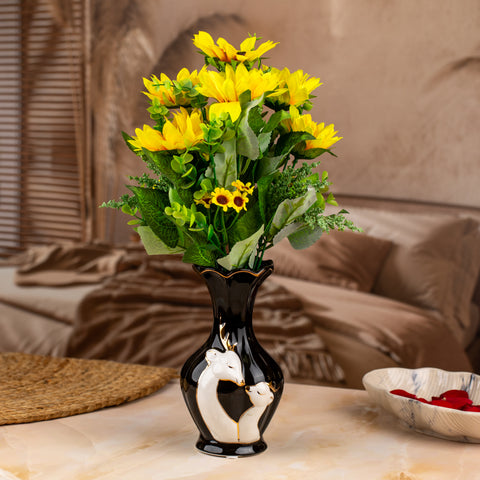 Deer vase