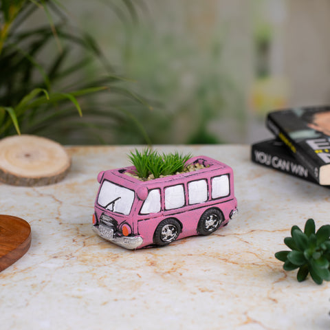 Pink Bus Indoor Pots