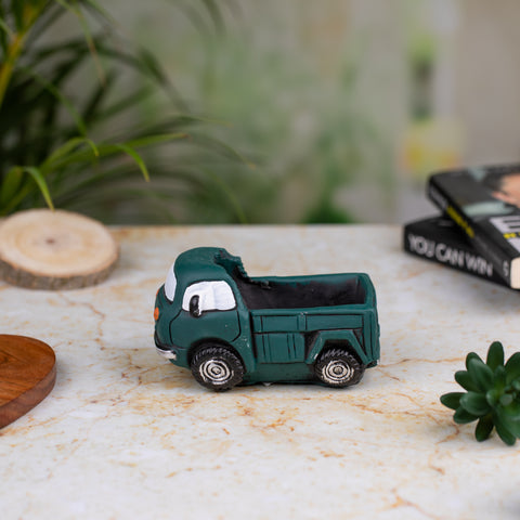 Green Truck Indoor Pot