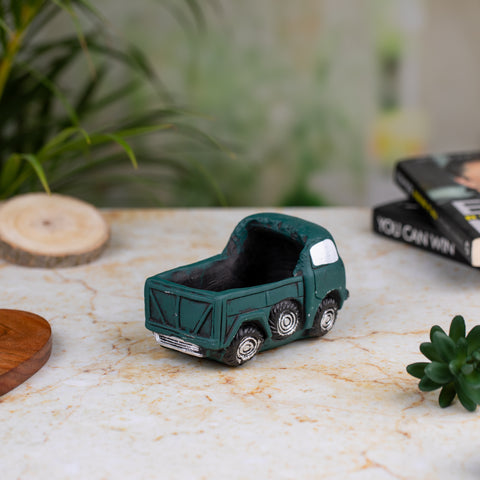 Green Truck Indoor Pot