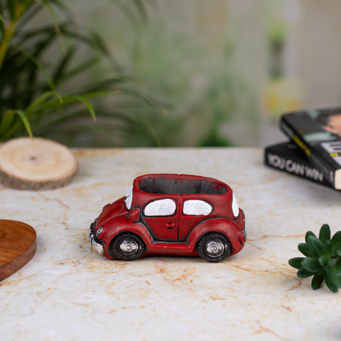 Red Car Indoor Pot