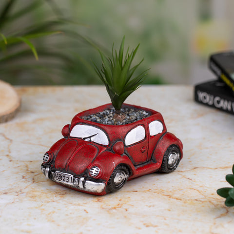 Red Car Indoor Pot