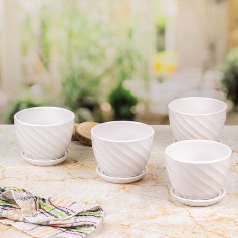 Indoor Pots Set of 4