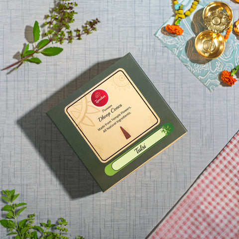 Dhoop Cones (Tulsi Flavor)