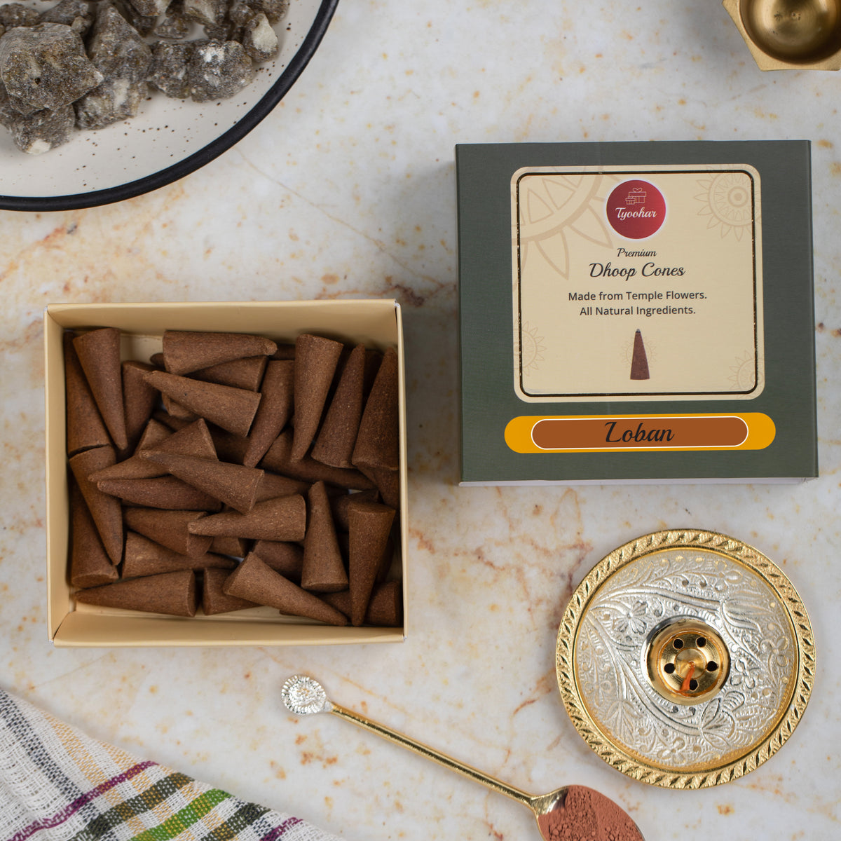 Dhoop Cones(Loban Flavor)