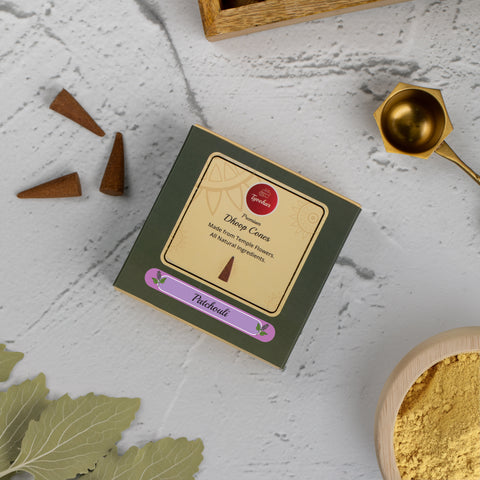 Dhoop Cones (Patchouli Flavor)