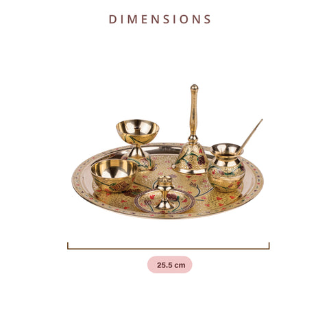 Two-Tone Thali Set