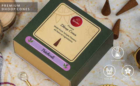 Dhoop Cones (Patchouli Flavor)