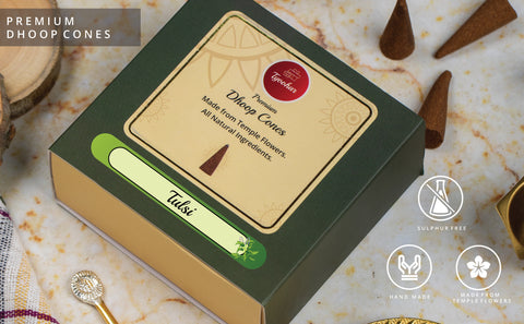 Dhoop Cones (Tulsi Flavor)