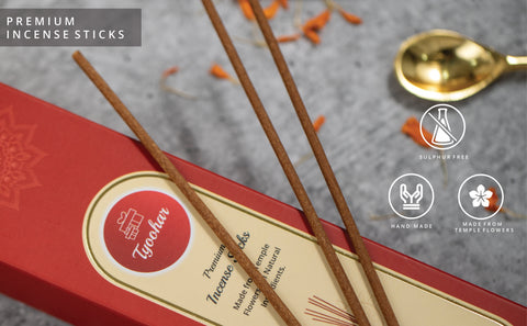 Incense Sticks(Sandal wood) Pack of 40 sticks